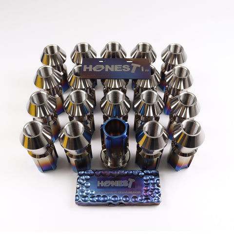 thumbnail image 2 of 4x Taper Seat Alloy Wheel Nuts For Mitsubishi – M12x1.5 Lug Stud Bolt Set V10 2 of 5